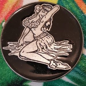 Monster Belt Buckles Accessories - Hula girl belt buckle Monster Belt Buckles Accessories - Hula girl belt buckle